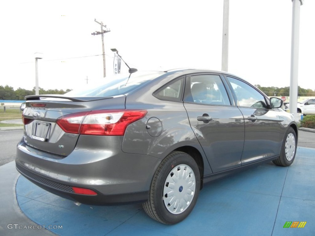 2012 Focus SE SFE Sedan - Sterling Grey Metallic / Charcoal Black photo #3