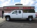 2009 Summit White Chevrolet Silverado 2500HD LS Extended Cab 4x4  photo #3