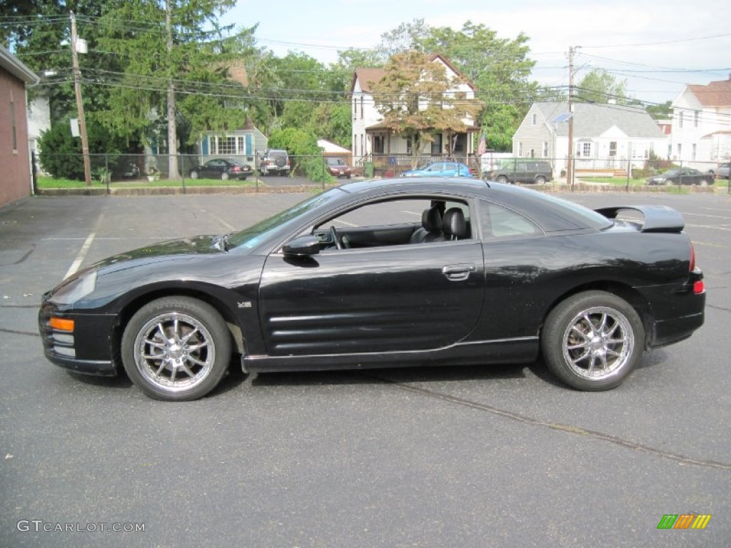 2002 Eclipse GT Coupe - Kalapana Black / Black photo #1