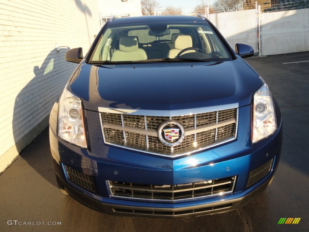 Xenon Blue Metallic 2012 Cadillac SRX Luxury AWD Exterior Photo #56664660