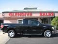 2009 Black Ford F150 XLT SuperCab 4x4  photo #2