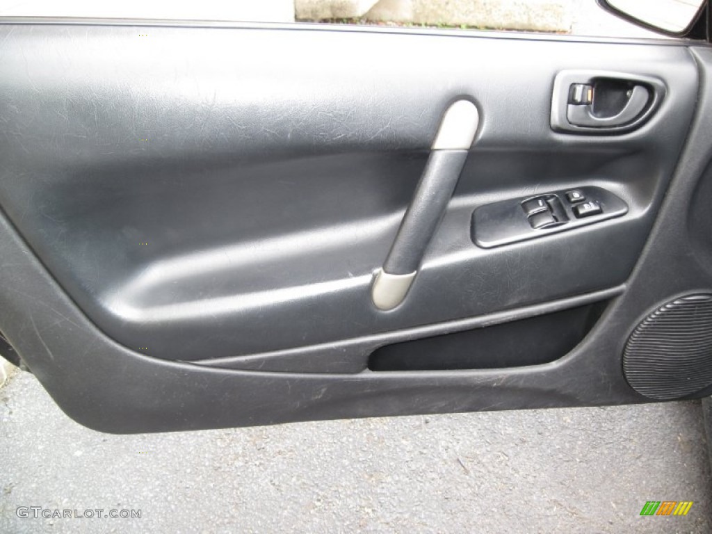 2002 Mitsubishi Eclipse GT Coupe Black Door Panel Photo #56664780