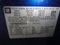 2012 Cadillac SRX Luxury AWD Info Tag