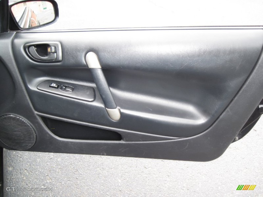 2002 Mitsubishi Eclipse GT Coupe Black Door Panel Photo #56664789