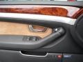 Amaretto/Black Valcona Leather Door Panel Photo for 2009 Audi A8 #56665011