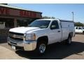 Summit White 2009 Chevrolet Silverado 2500HD LT Regular Cab