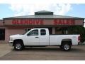 2007 Summit White Chevrolet Silverado 2500HD LT Extended Cab 4x4  photo #1