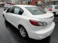 2012 Crystal White Pearl Mica Mazda MAZDA3 i Sport 4 Door  photo #3