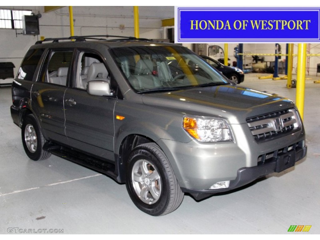 Desert Rock Metallic Honda Pilot