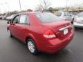 2010 Red Brick Metallic Nissan Versa 1.8 S Sedan  photo #5