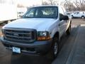 Oxford White 2001 Ford F250 Super Duty XL SuperCab 4x4