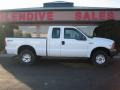 Oxford White - F250 Super Duty XL SuperCab 4x4 Photo No. 3