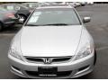 2007 Alabaster Silver Metallic Honda Accord EX Coupe  photo #2