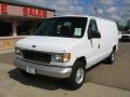 White 1995 Ford E Series Van E250 XL Cargo Van