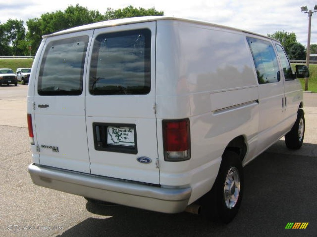 1995 E Series Van E250 XL Cargo Van - White / Grey photo #3