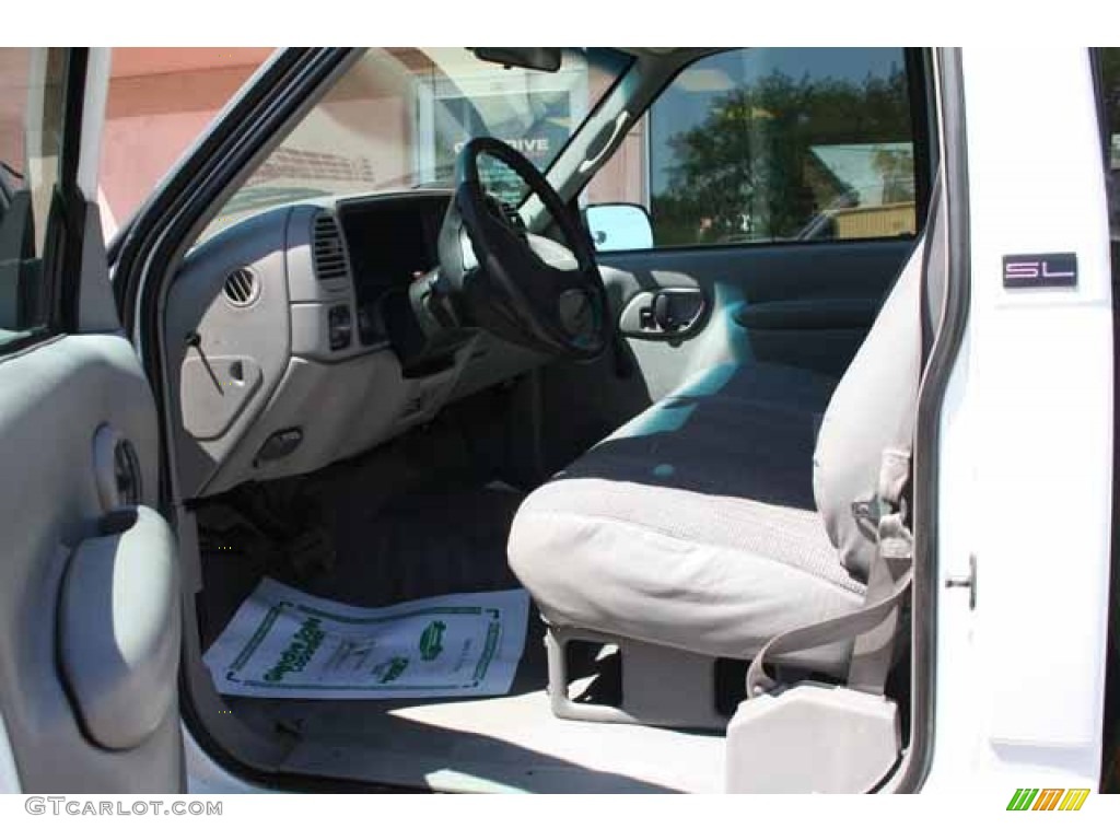1995 Sierra 1500 SL Regular Cab - White / Dove Gray photo #12