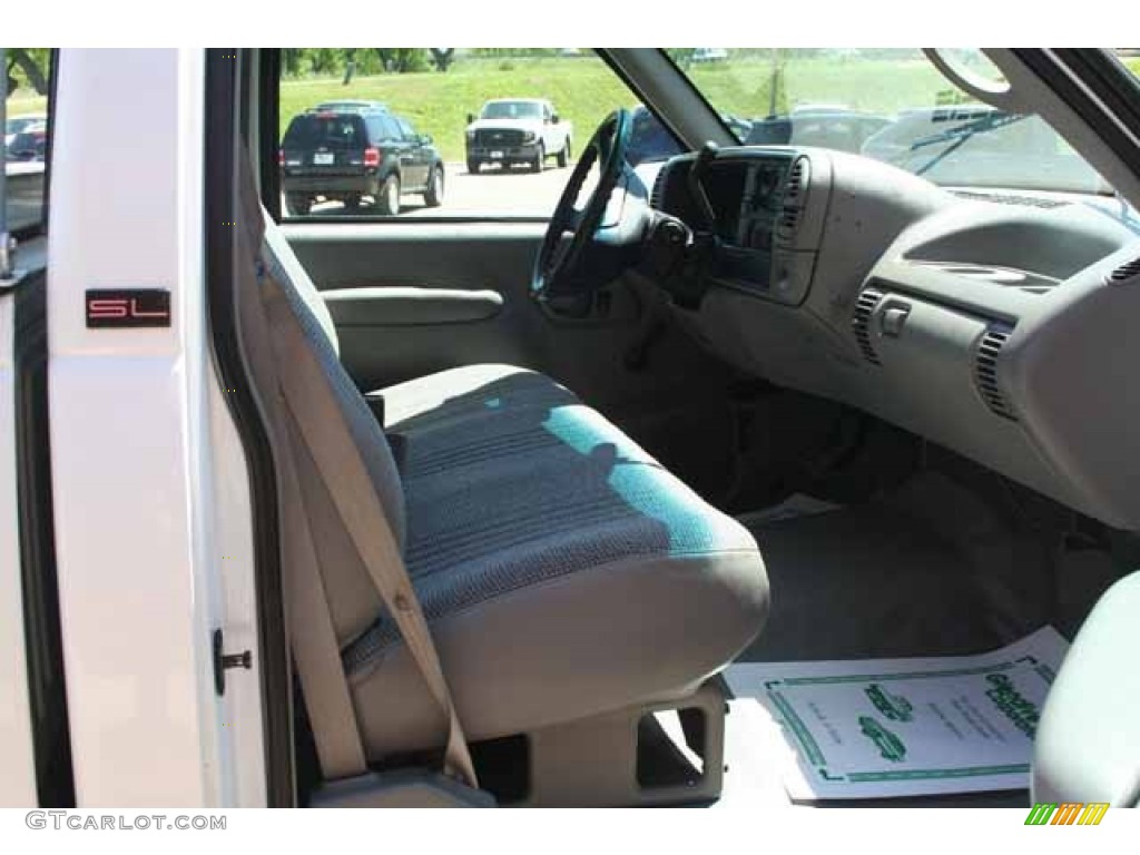 1995 Sierra 1500 SL Regular Cab - White / Dove Gray photo #13