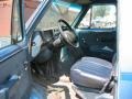 1995 Chevrolet Chevy Van Blue Interior Interior Photo