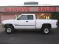 1999 Bright White Dodge Ram 2500 ST Extended Cab 4x4  photo #2