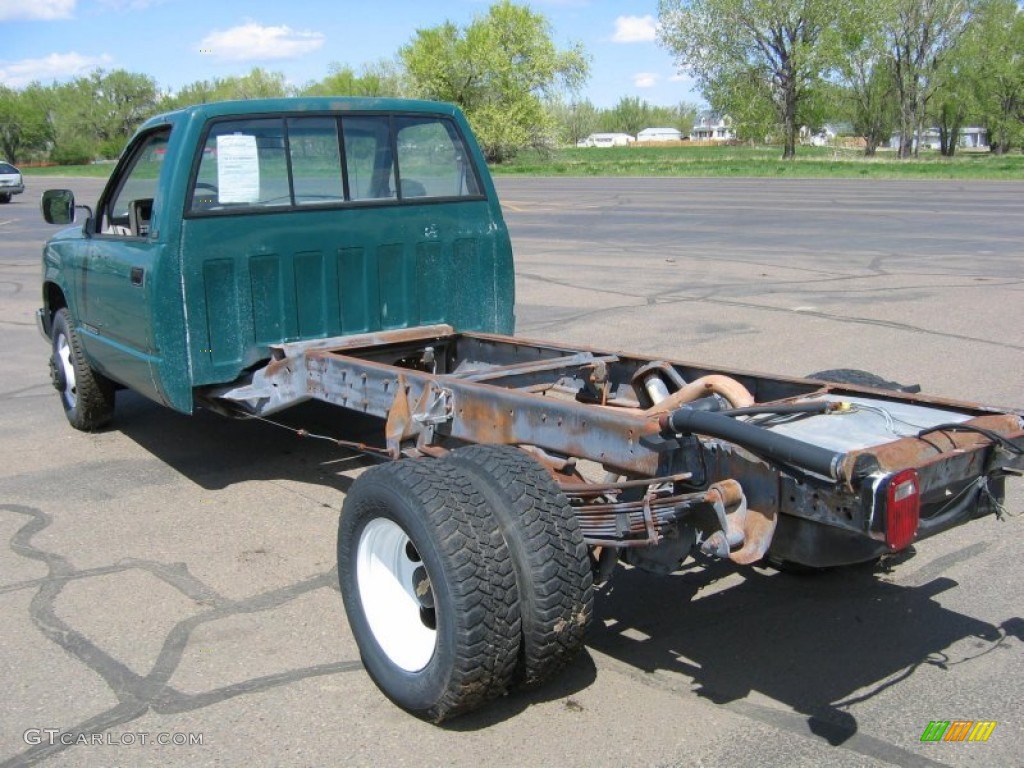 Fleet Green 1991 Chevrolet C/K 3500 C3500 Regular Cab Chassis Exterior Photo #56671128