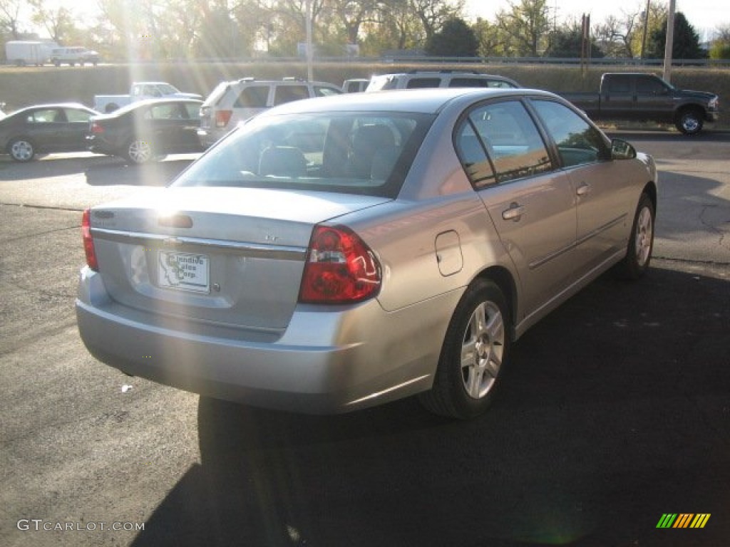 2006 Malibu LT Sedan - Silverstone Metallic / Titanium Gray photo #8