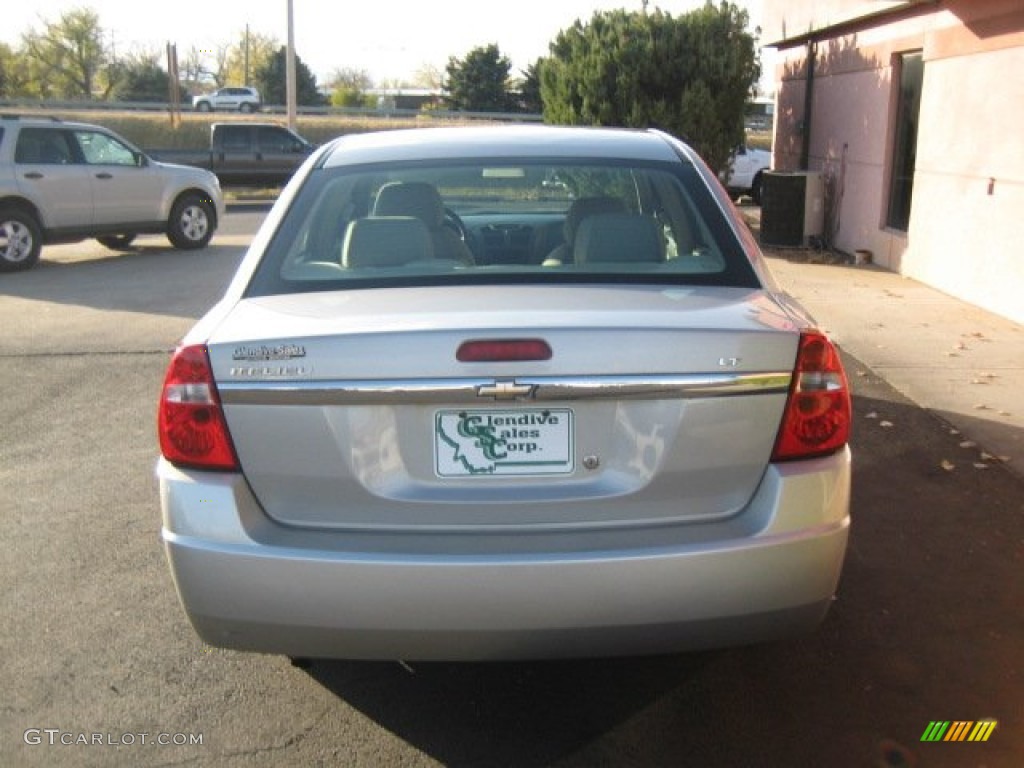 2006 Malibu LT Sedan - Silverstone Metallic / Titanium Gray photo #10