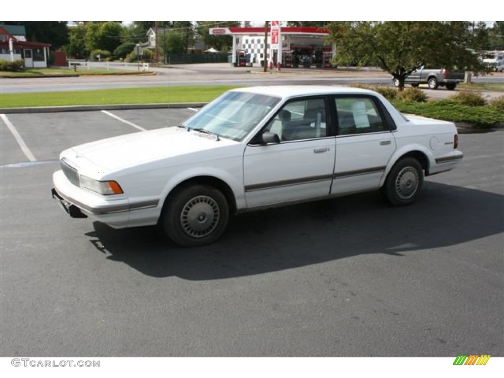 White Buick Century