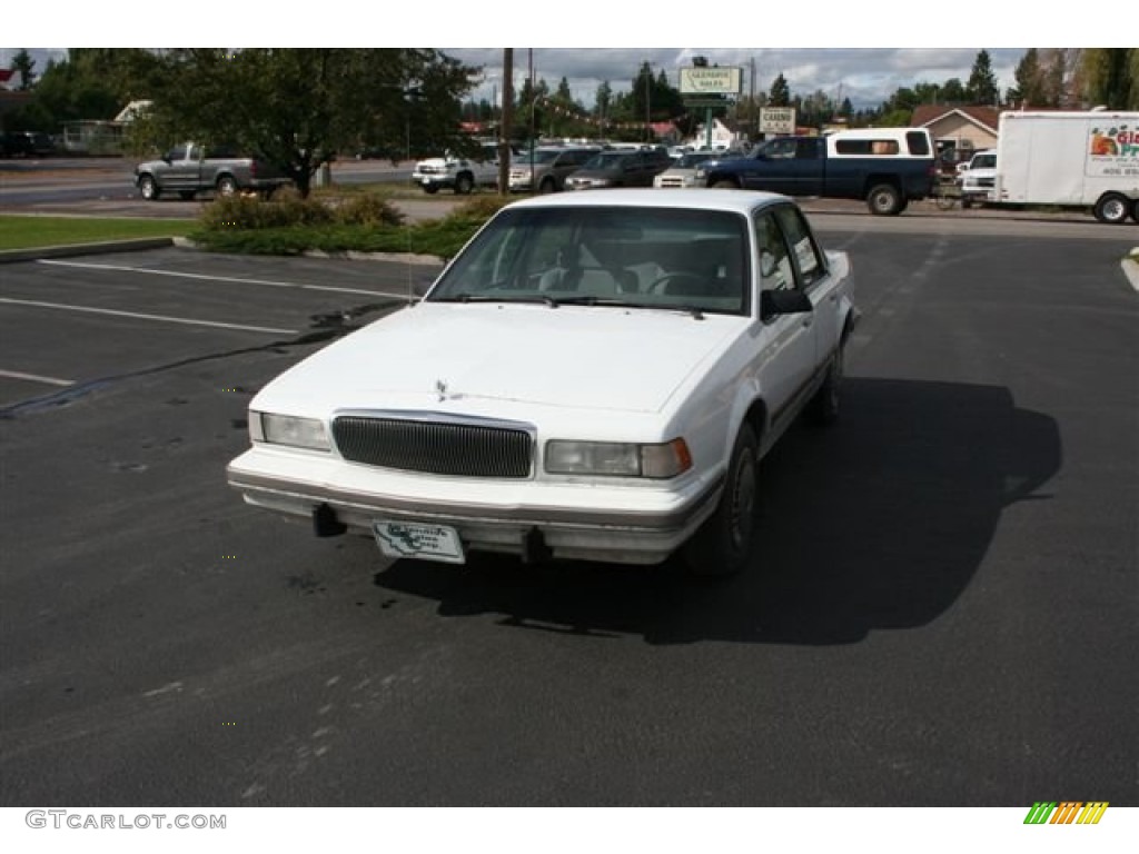 1996 Century Sedan - White / Gray photo #2