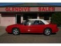 1992 Bright Red Oldsmobile Cutlass Supreme Convertible  photo #3