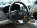 2008 Cadillac STS Light Gray Interior Steering Wheel Photo