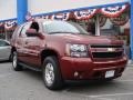 2008 Deep Ruby Metallic Chevrolet Tahoe LT 4x4  photo #3