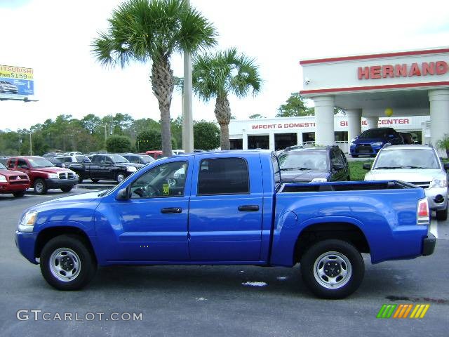 2007 Raider LS Double Cab - Electric Blue / Slate photo #2