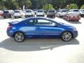 2008 Fiji Blue Pearl Honda Civic Si Coupe  photo #4