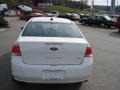 2010 White Suede Ford Focus SEL Sedan  photo #7