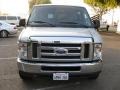 2010 Ingot Silver Metallic Ford E Series Van E350 XLT Passenger Extended  photo #2