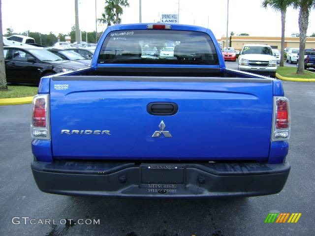 2007 Raider LS Double Cab - Electric Blue / Slate photo #4