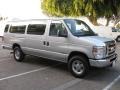 2010 Ingot Silver Metallic Ford E Series Van E350 XLT Passenger Extended  photo #1