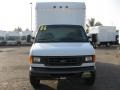 2006 Oxford White Ford E Series Cutaway E350 Commercial Moving Van  photo #2