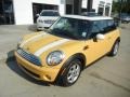 2008 Mellow Yellow Mini Cooper Hardtop  photo #2