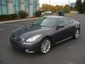 2008 Blue Slate Metallic Infiniti G 37 S Sport Coupe  photo #3