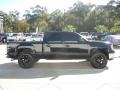 2009 Onyx Black GMC Sierra 1500 SLT Crew Cab 4x4  photo #4