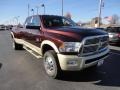 Deep Molten Red Pearl - Ram 3500 HD Laramie Longhorn Crew Cab 4x4 Dually Photo No. 8