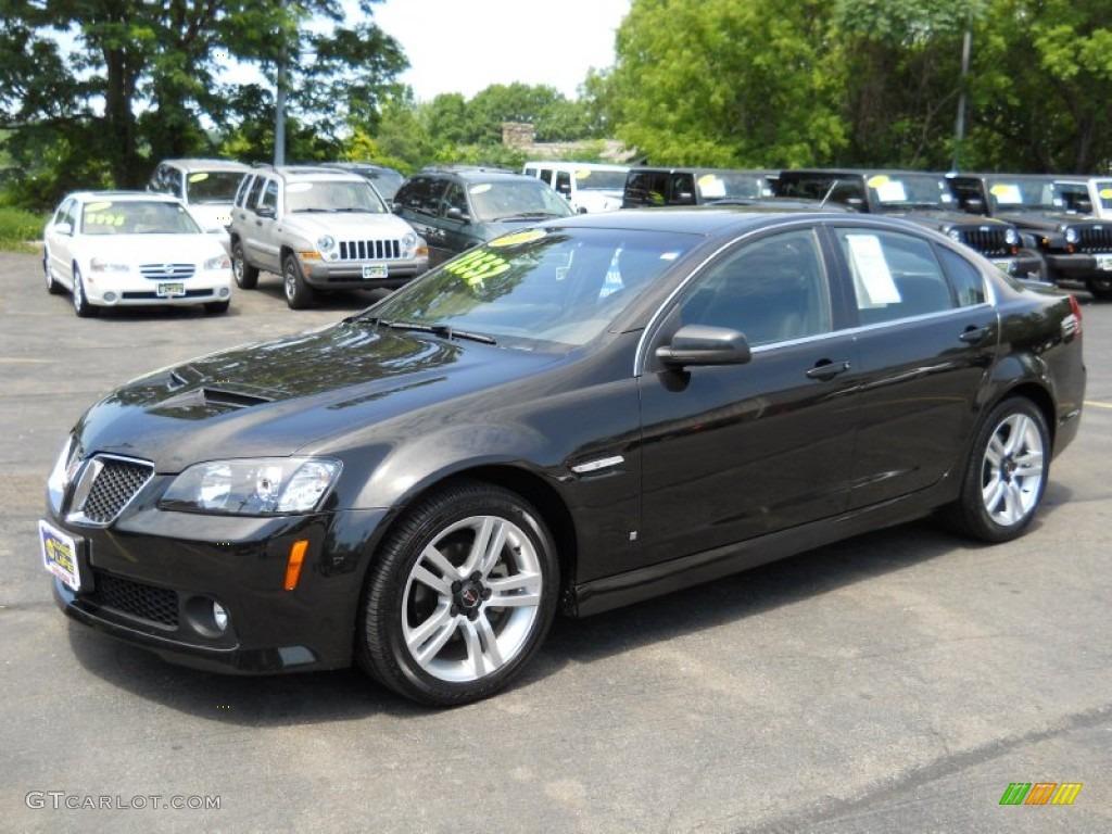 2009 G8 Sedan - Panther Black / Onyx photo #1