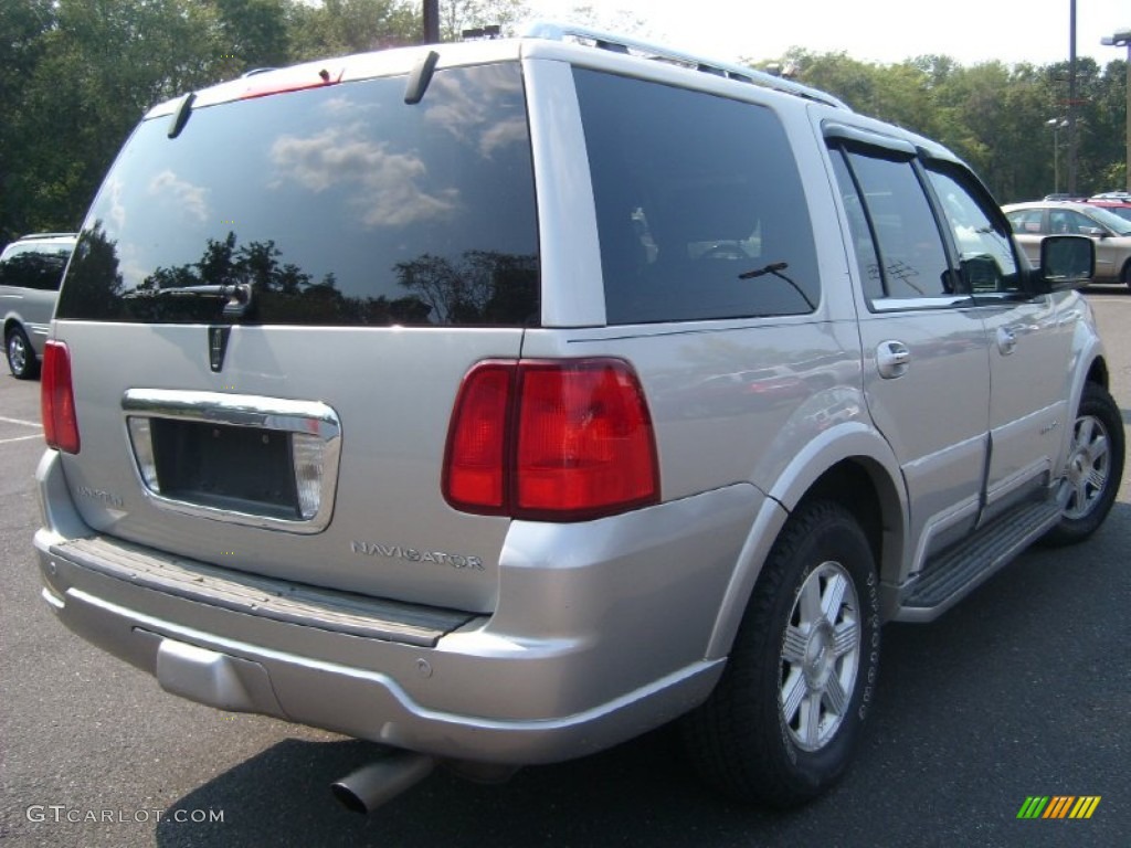 2003 Navigator Luxury 4x4 - Silver Birch Metallic / Black photo #5