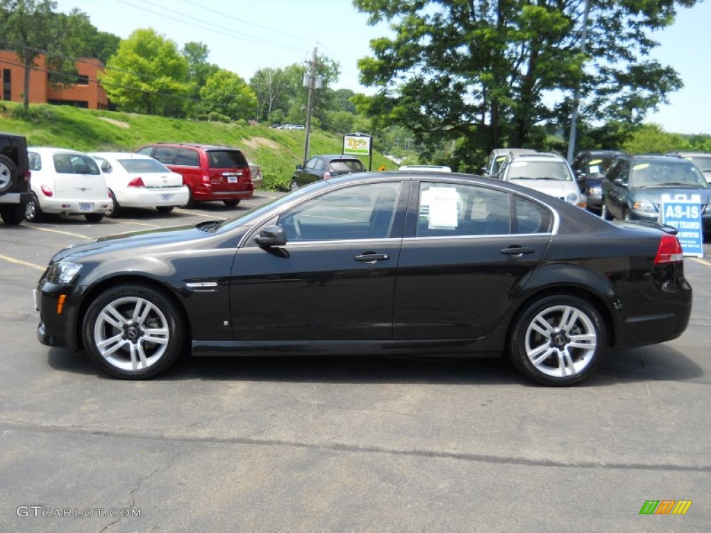 2009 G8 Sedan - Panther Black / Onyx photo #15