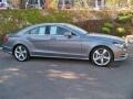 Palladium Silver Metallic 2012 Mercedes-Benz CLS 550 Coupe Exterior