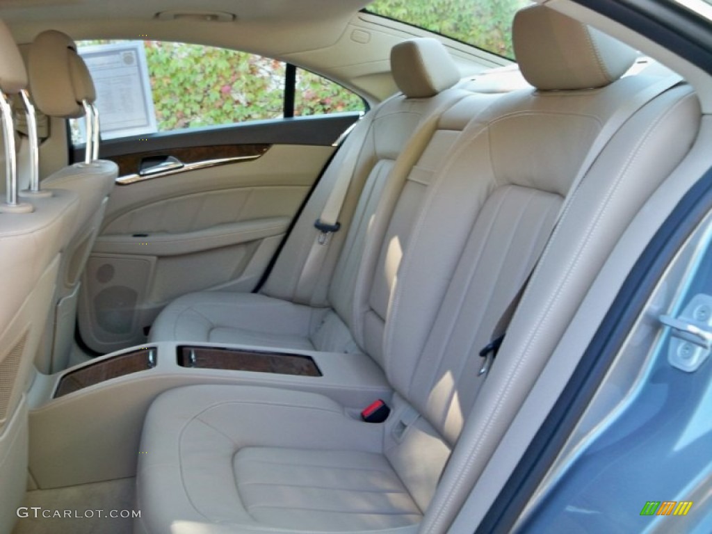 2012 CLS 550 Coupe - Palladium Silver Metallic / Almond/Mocha photo #20