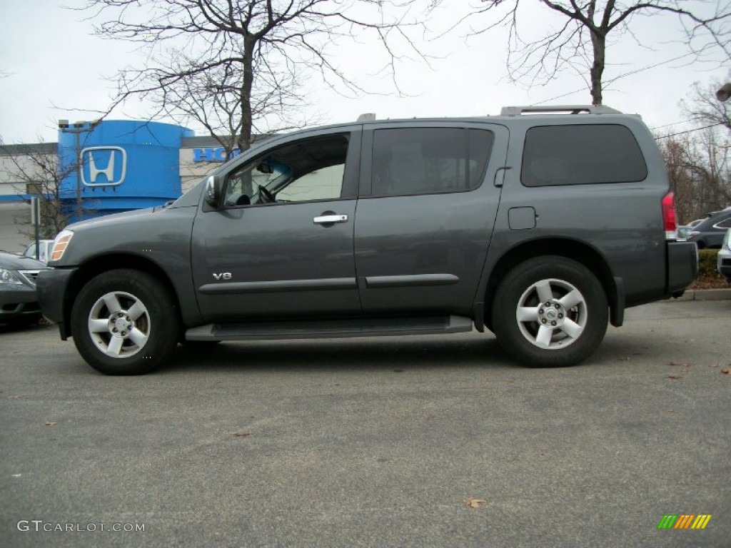 2007 Armada SE 4x4 - Smoke Gray / Graphite/Titanium photo #1