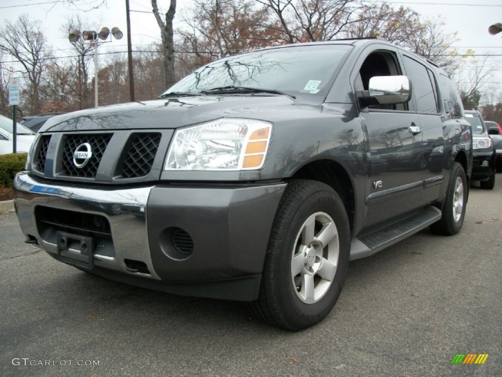 2007 Armada SE 4x4 - Smoke Gray / Graphite/Titanium photo #2