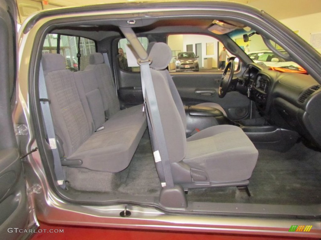 Gray Interior 2004 Toyota Tundra SR5 TRD Access Cab 4x4 Photo #56684212